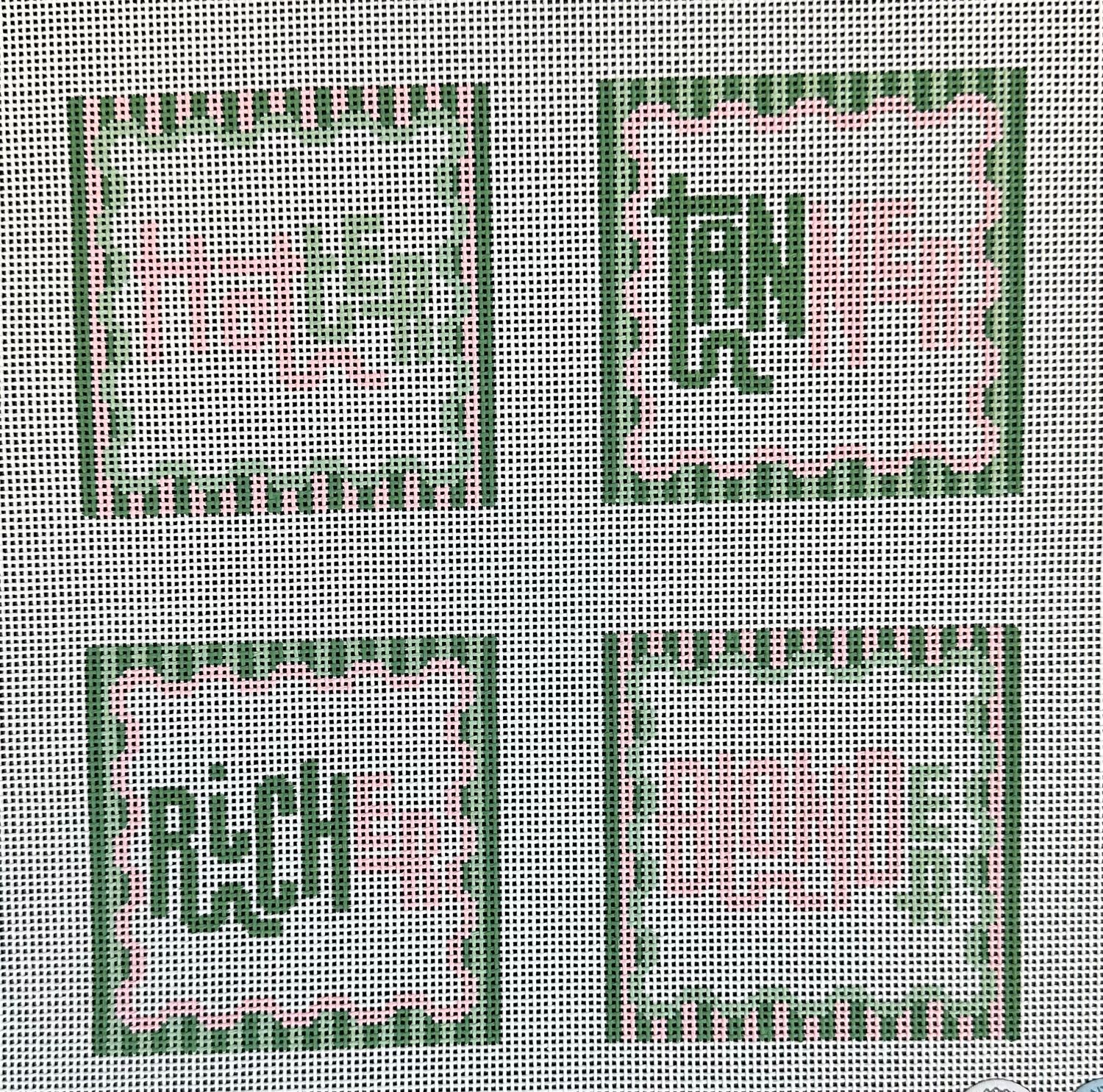 Summer Goal Coasters  (Handpianted by Atlantic Blue)