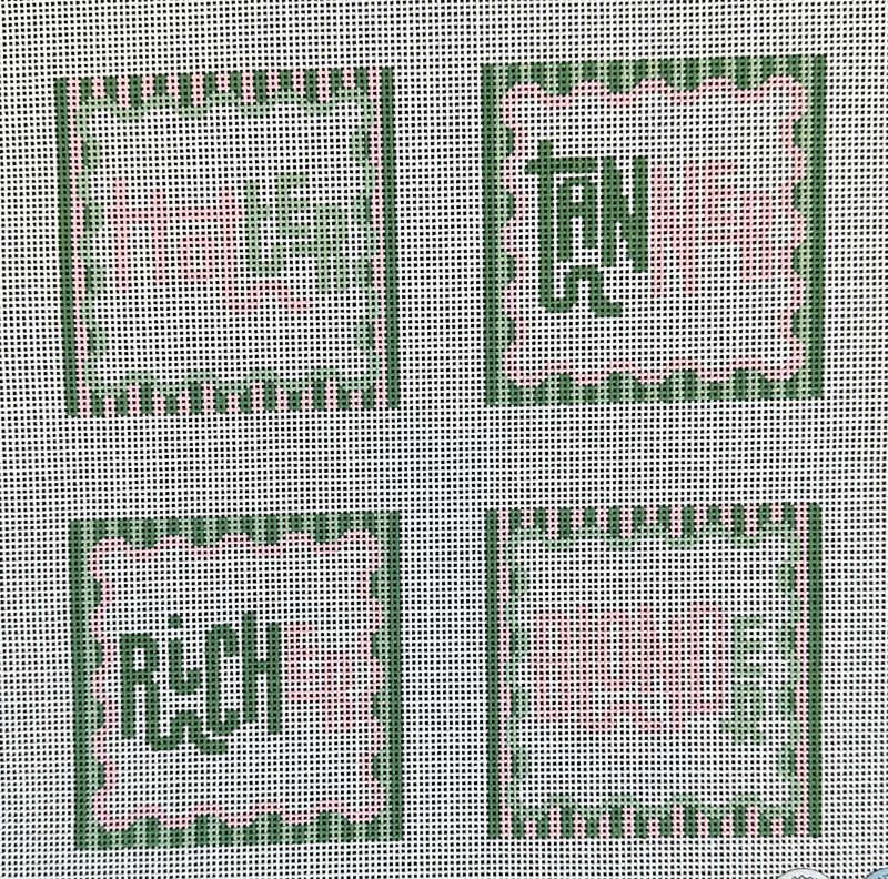 Summer Goal Coasters  (Handpianted by Atlantic Blue)