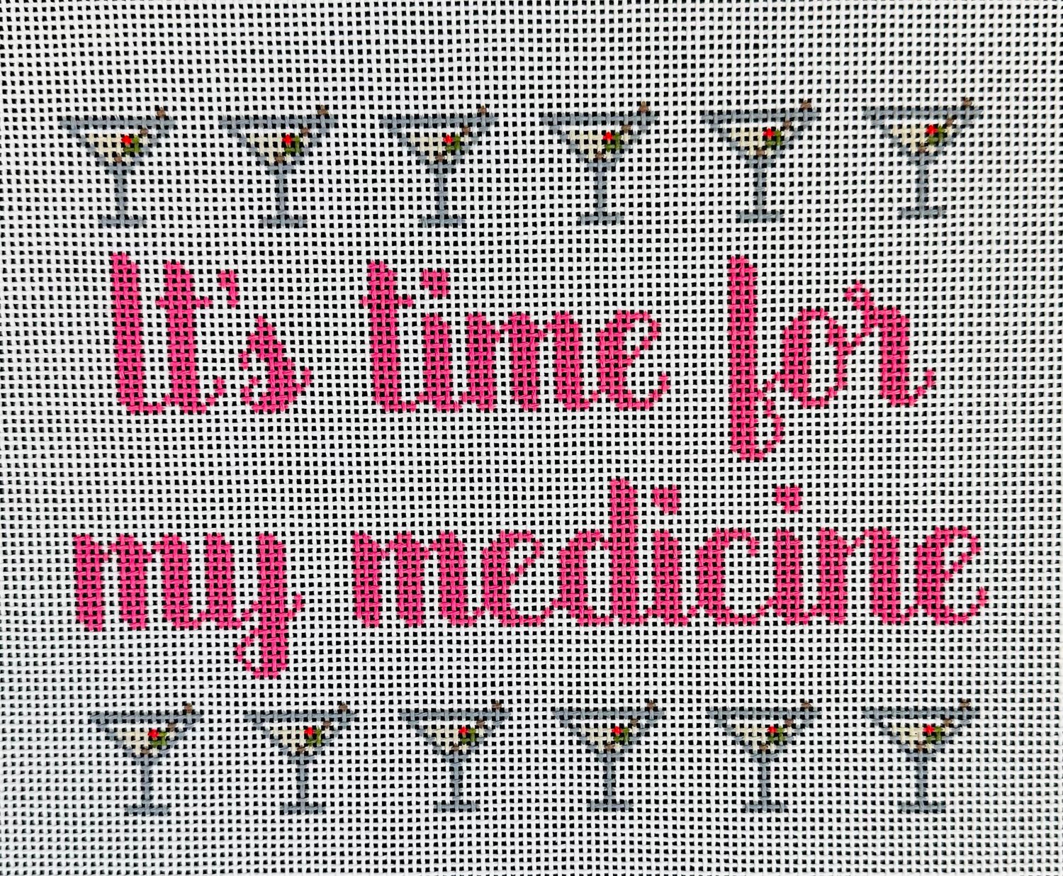 Medicine Time  (Handpainted by Lauren Bloch