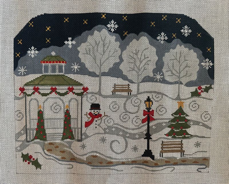 Holiday Village  (Handpainted by Danji)