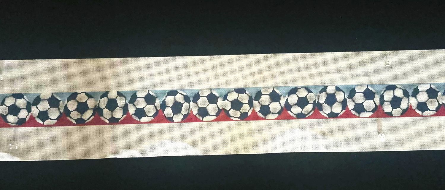 Soccer Strap Belt  (Handpainted by KCN Designers