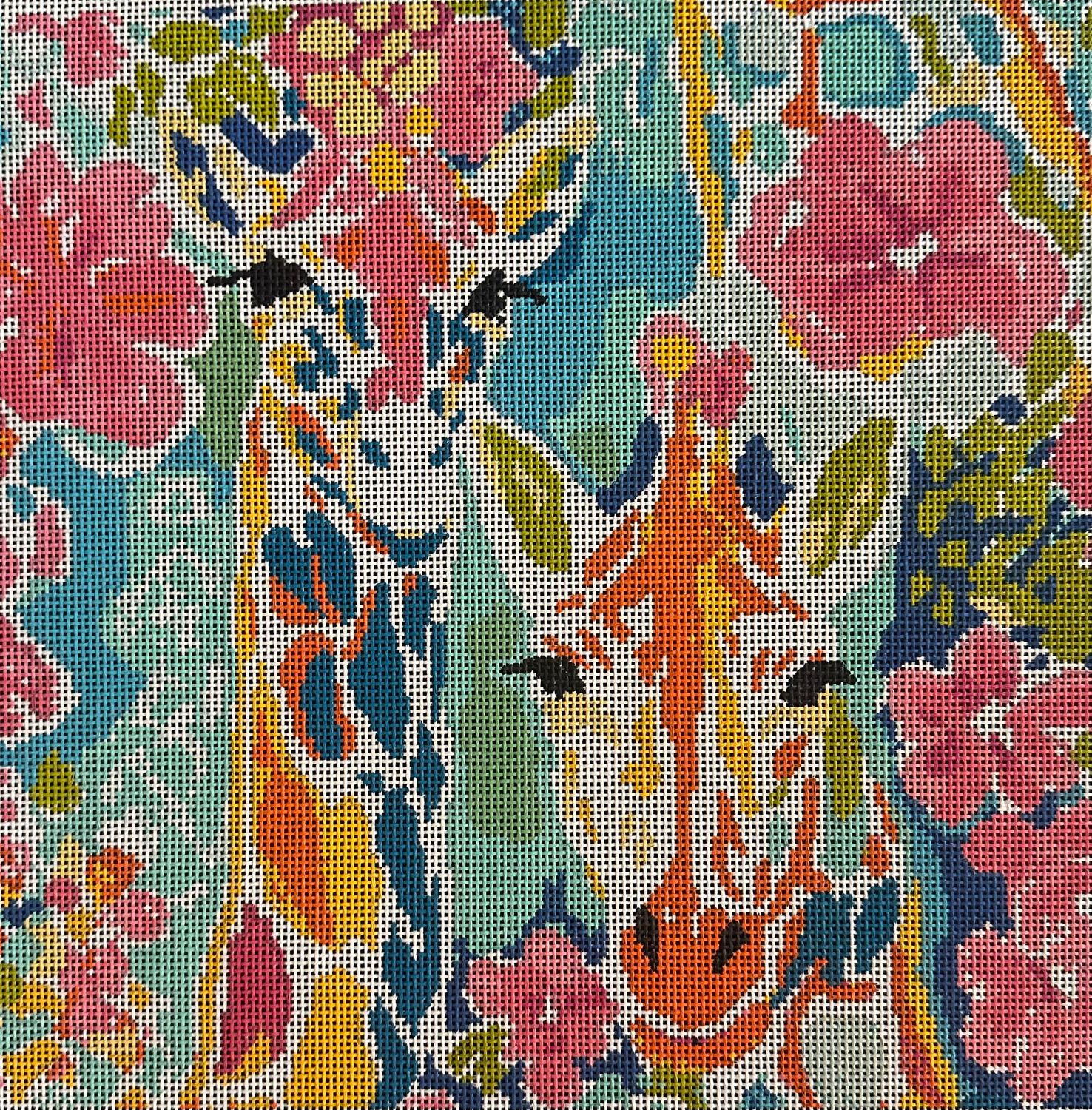Giraffes  (Handpainted by Blue Waters)
