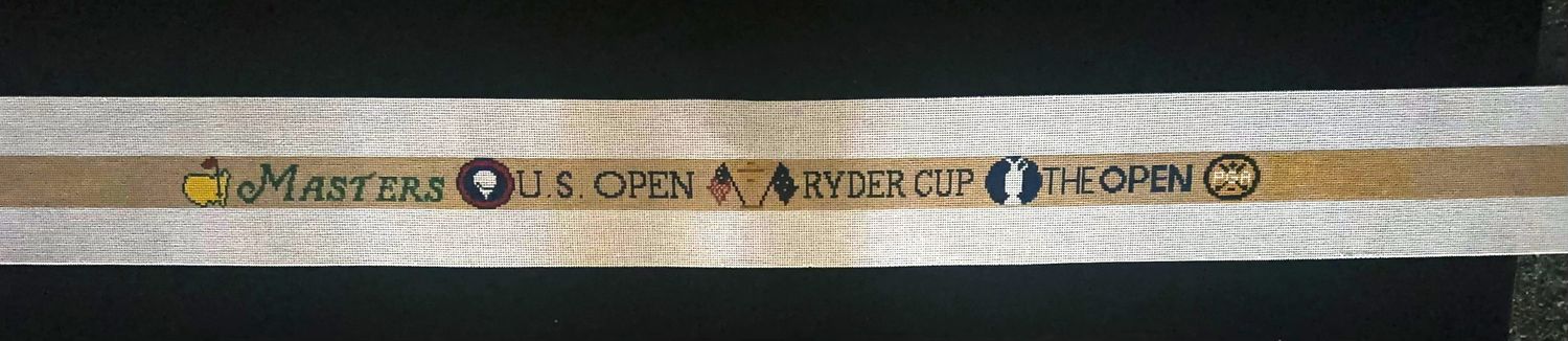 Golf Tournaments Belt  (Handpainted by Elm Tree)