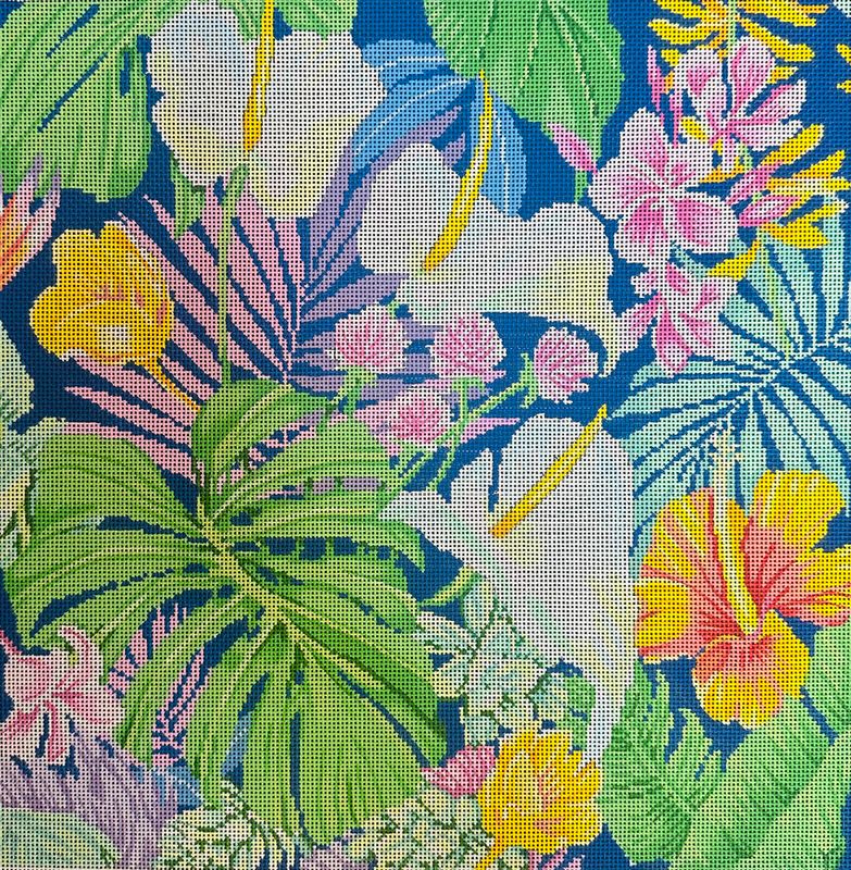 Tropical Flowers  (Handpainted by ASIT)