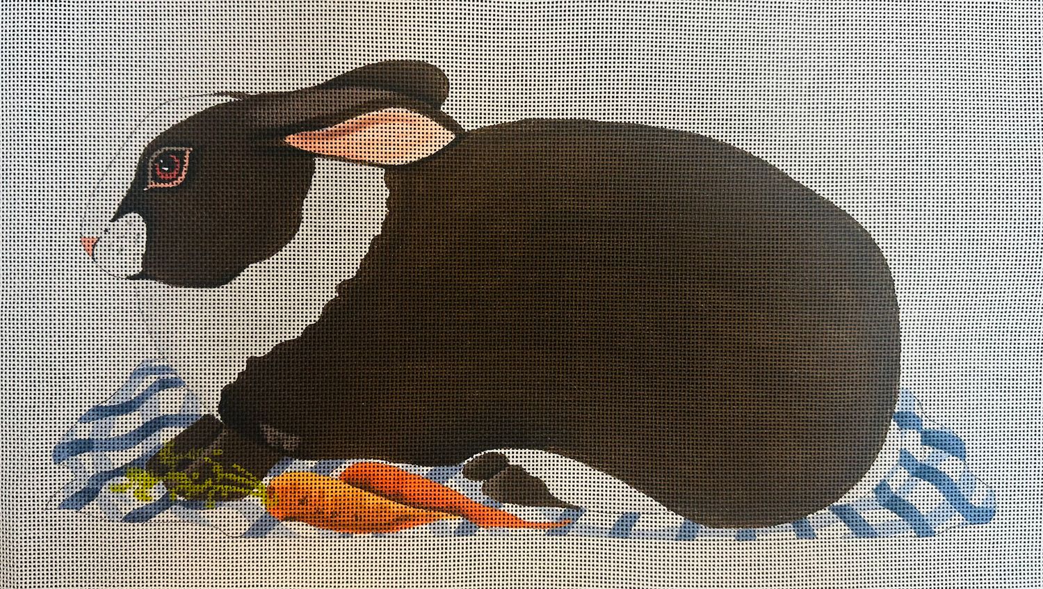 Shaped Rabbit  (Handpainted by Susan Roberts)