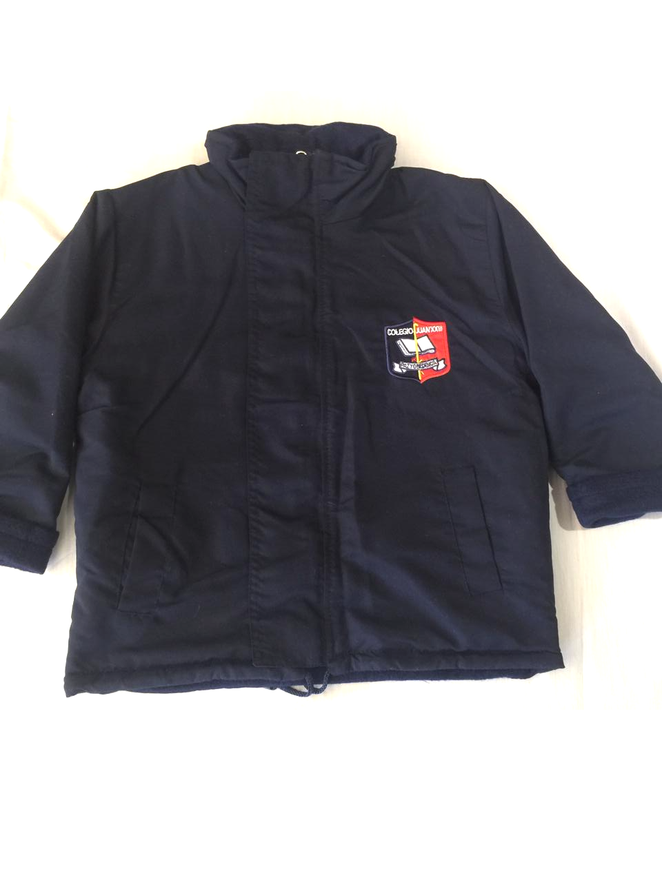 Campera impermeable con polar