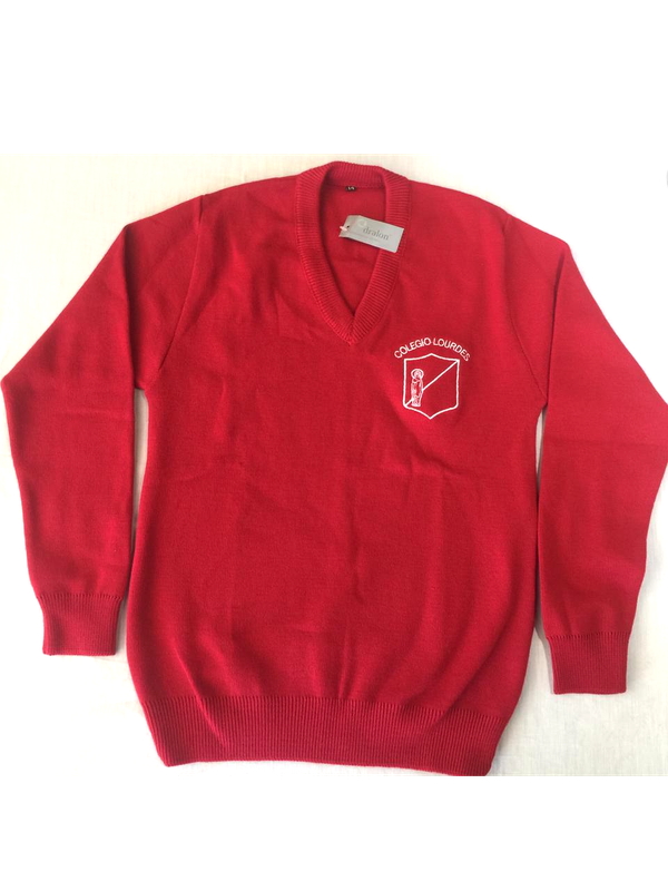 Pulóver rojo