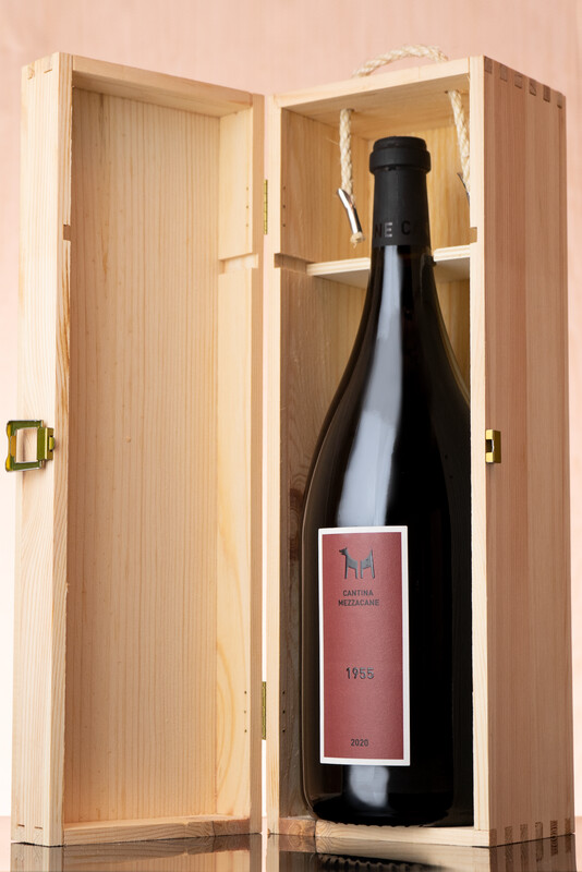 Confezione in legno per bottiglia 1,50l