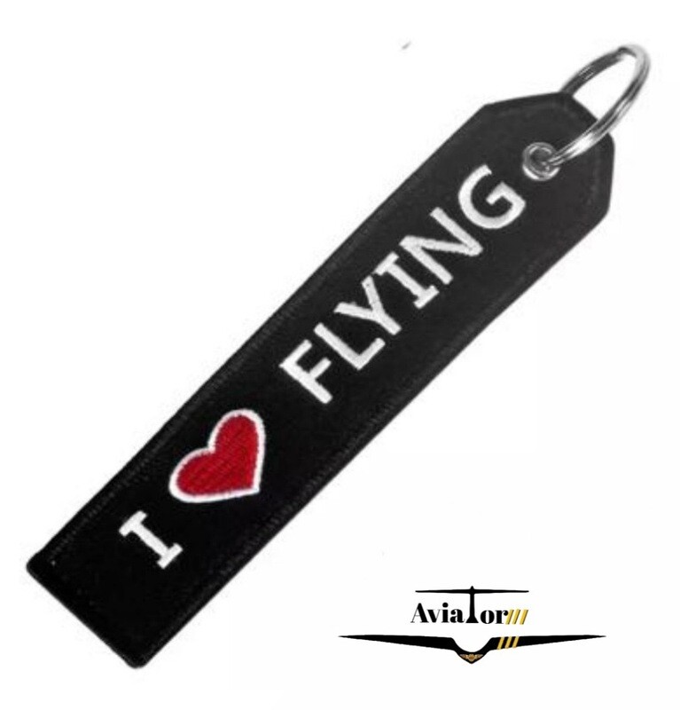 Llavero “I Love Flying”