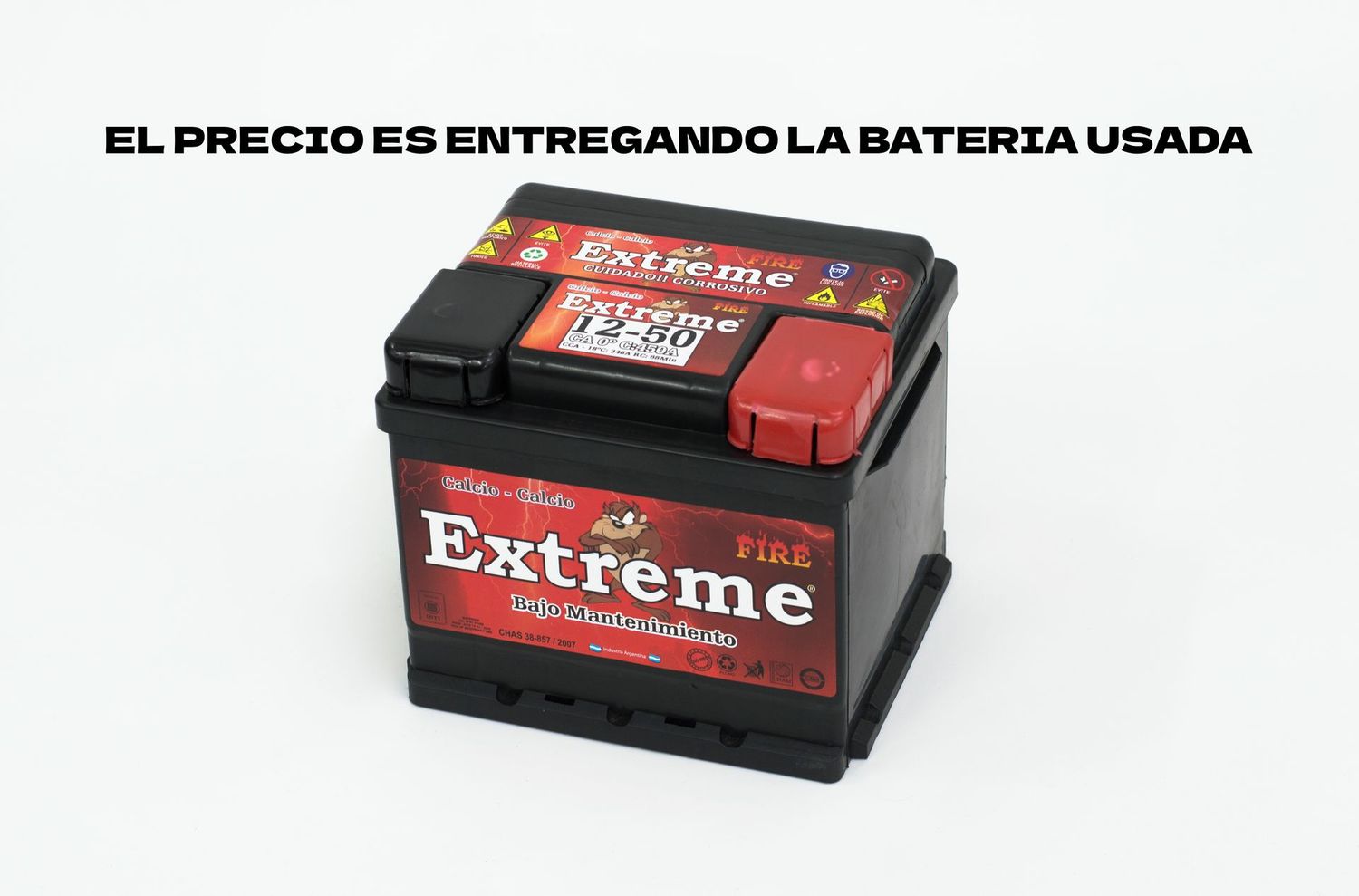 BATERIA EXTREME 12x50