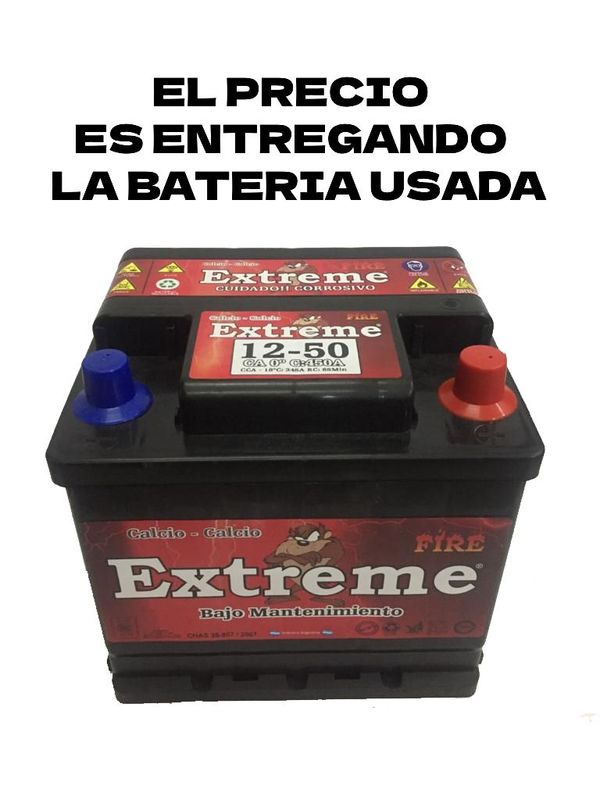 BATERIA EXTREME 12x50 ALTA