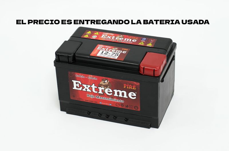 BATERIA EXTREME 12X75