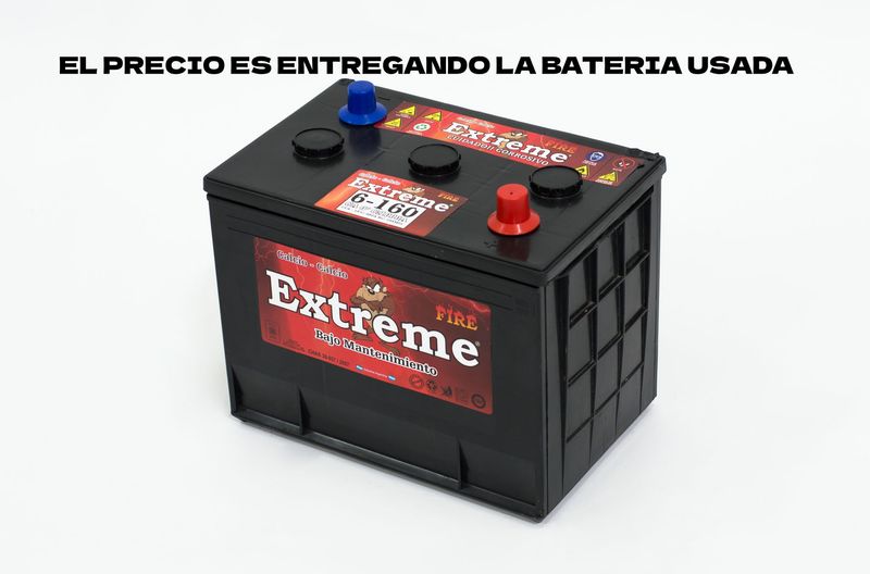 BATERIA EXTREME 6x160