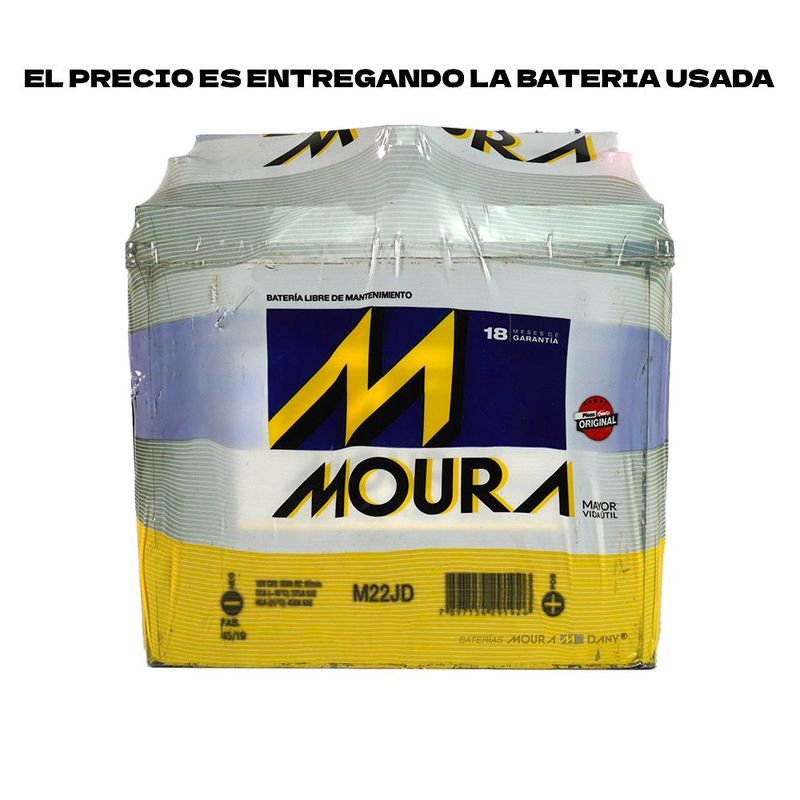 BATERIA MOURA ME22JD