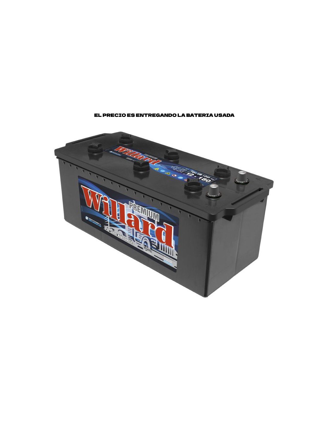 BATERIA WILLARD UB1240