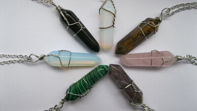 Stone Point wire wrapped 1 pc. #SP