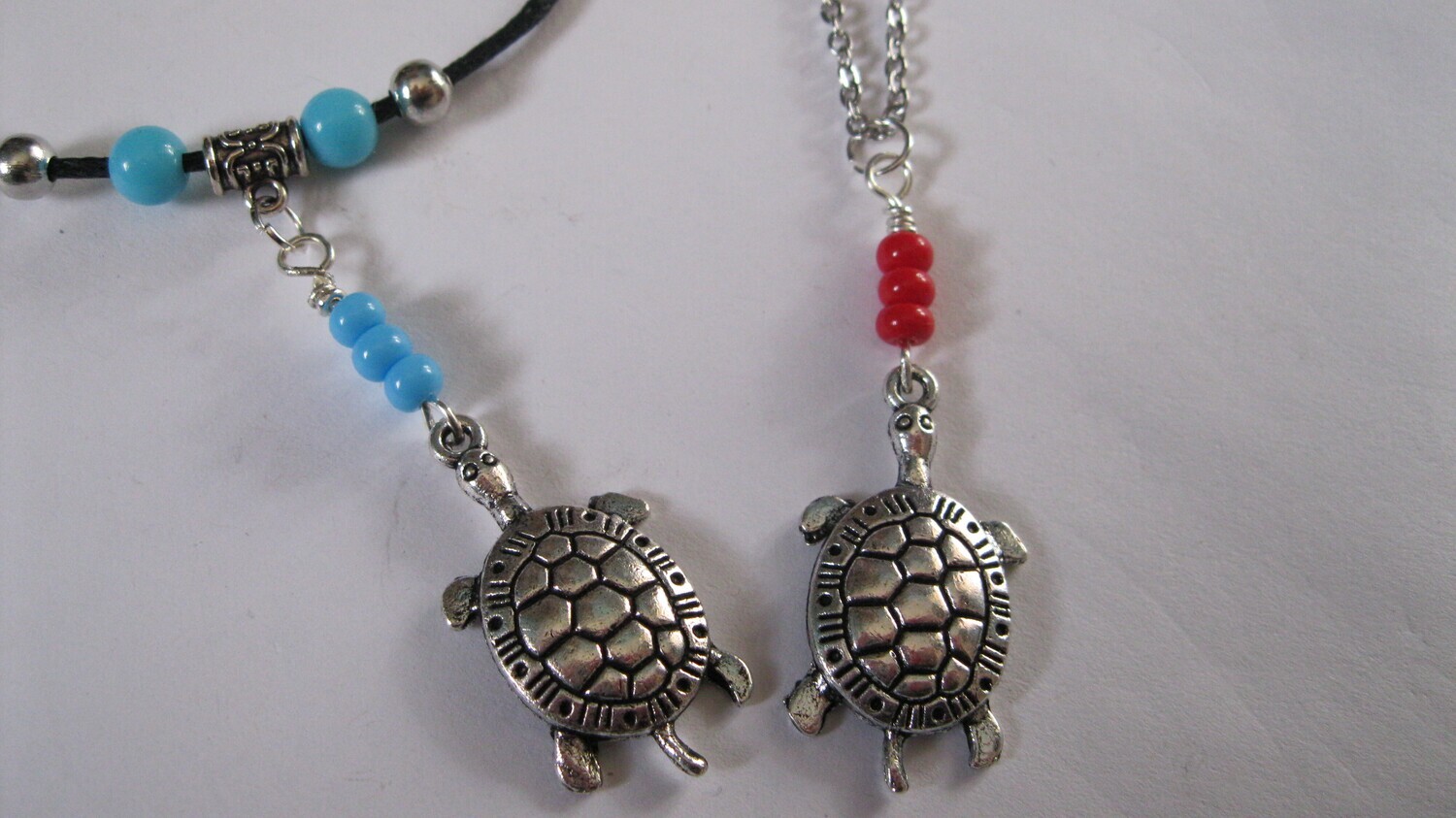 Turtle necklace, larger size #S75N