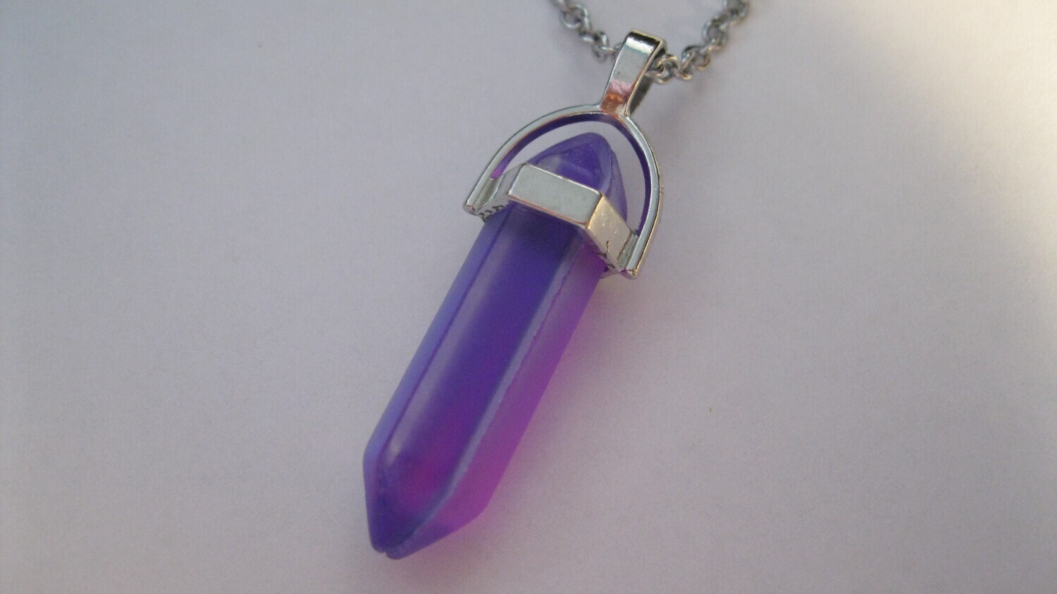 Lavender Quartz Necklace L50