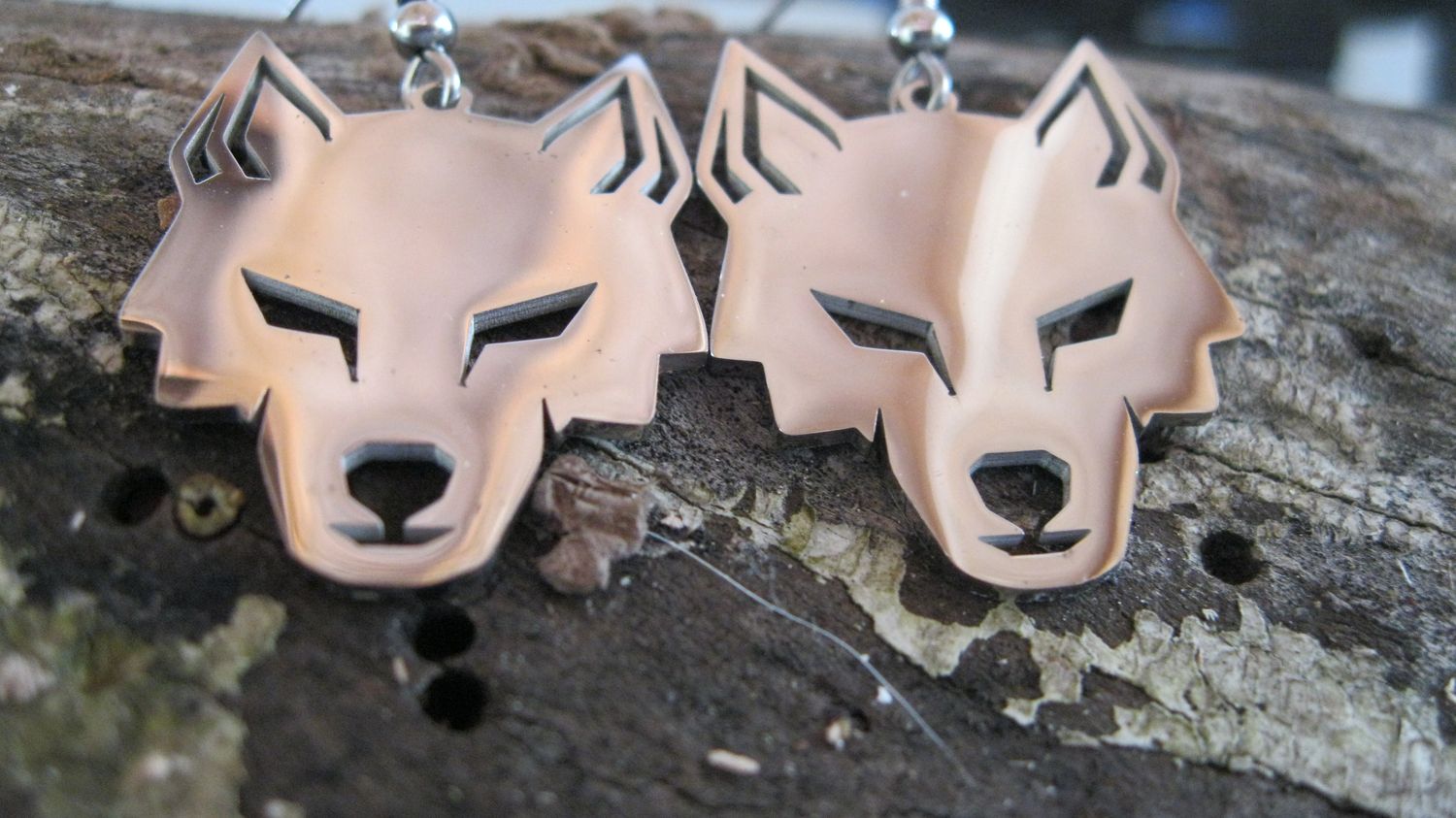 Wolf Earrings #WFE233