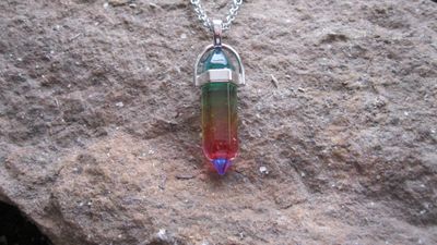 Rainbow Quartz Point #RQB155