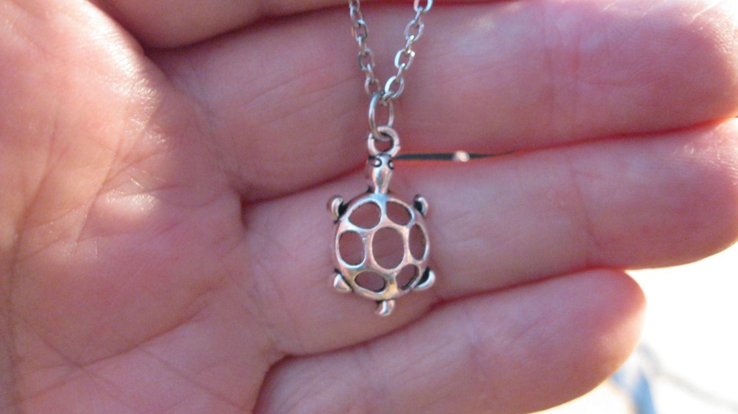 Mini Turtle Necklace #MN54