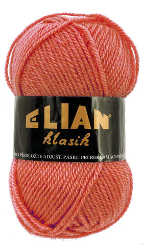 Pletací příze Elian Klasik 4275 - losos