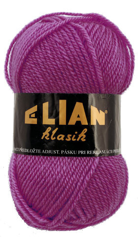 Pletací příze Elian Klasik 4967 - fialová