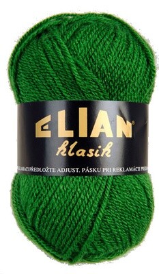 Pletací příze Elian Klasik 3584 - zelená Pletací příze Elian Klasik 3584 - zelená