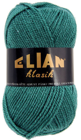 Pletací příze Elian Klasik 516 - zelená