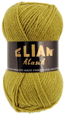 Pletací příze Elian Klasik 4156 - zelená Pletací příze Elian Klasik 4156 - zelená