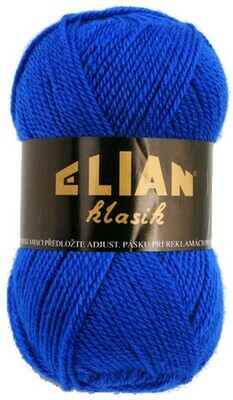 Pletací příze Elian Klasik 133 - modrá Pletací příze Elian Klasik 133 - modrá