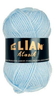 Pletací příze Elian Klasik 3435 - modrá Pletací příze Elian Klasik 3435 - modrá