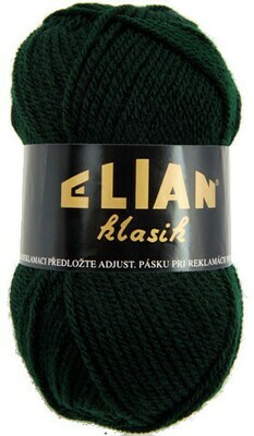 Pletací příze Elian Klasik 204 - zelená Pletací příze Elian Klasik 204 - zelená