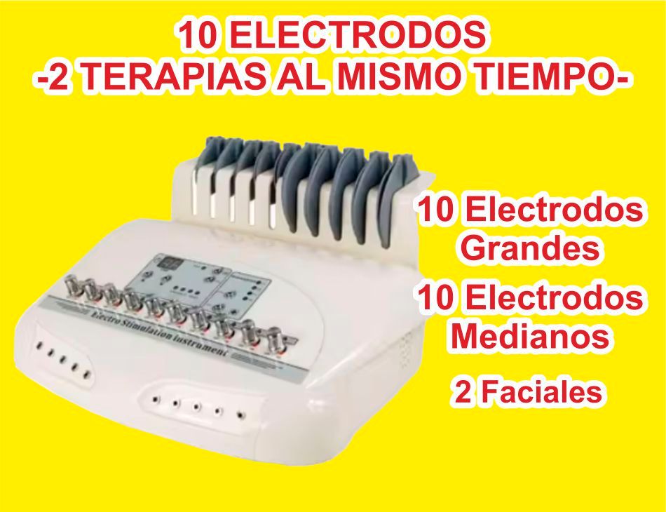 Gimnasia Pasiva Corporal (faradica) reafirmante -electrodos-