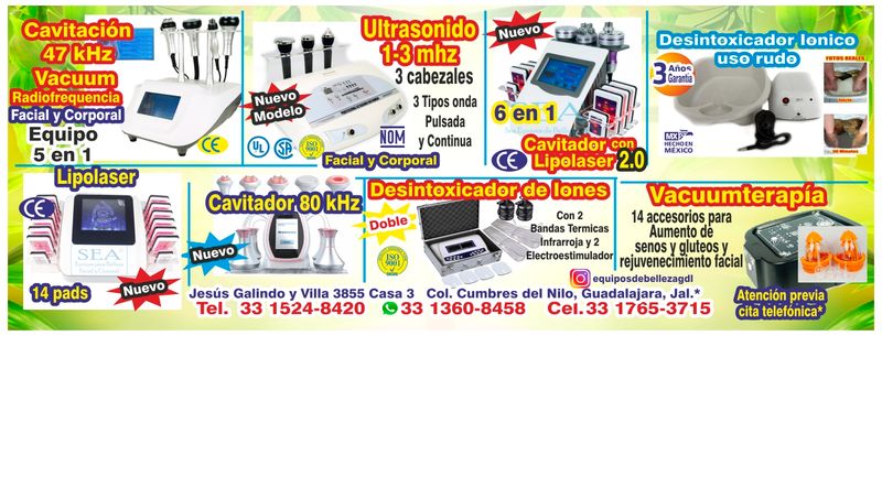 Aparatologia, Medicina Estetica Spa Reductivos, antiedad terapeutas adelgazar