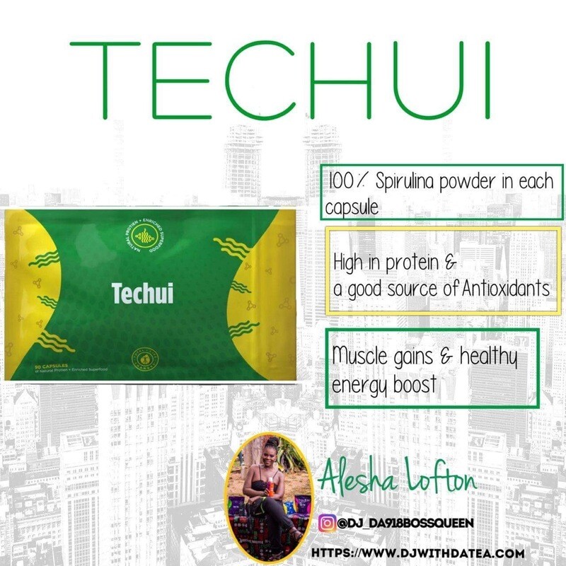 TECHUI SPIRULINA POWDER
