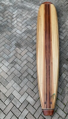 Nose rider Hollow wood single fin Longboard 9'4" x 24" x 3 1/2"