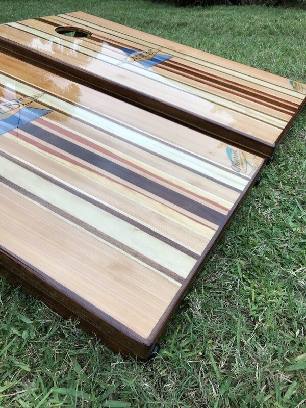 Custom Cornhole set