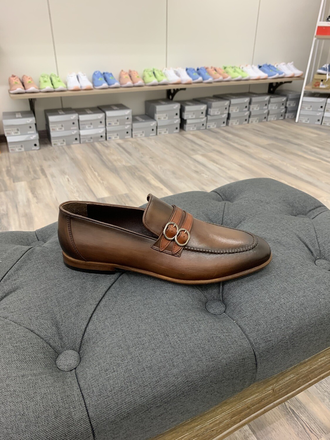 Chaussures Italiennes en cuir Ancien prix 140.00 CHF