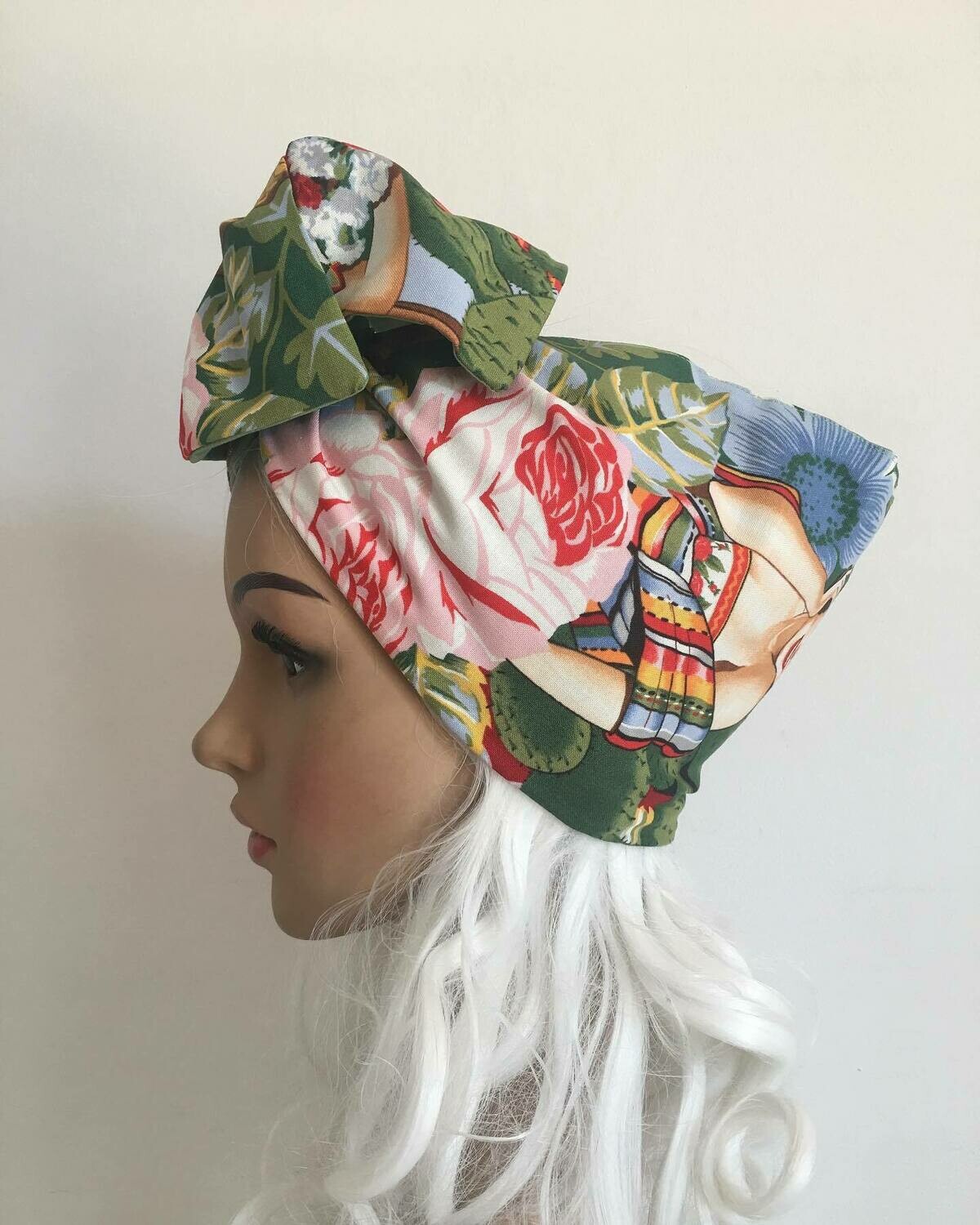 REVERSIBLE AND MODELLABLE TURBAN HEADBAND