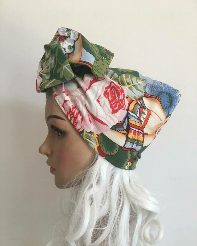 REVERSIBLE AND MODELLABLE TURBAN HEADBAND