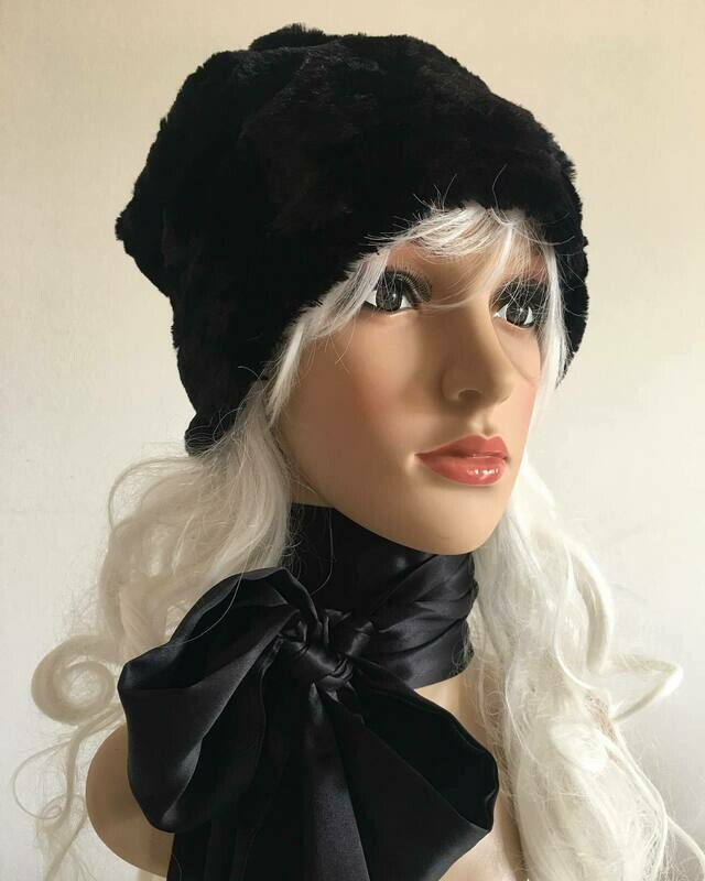 CAPPELLO PELLICCIA ECOLOGICA