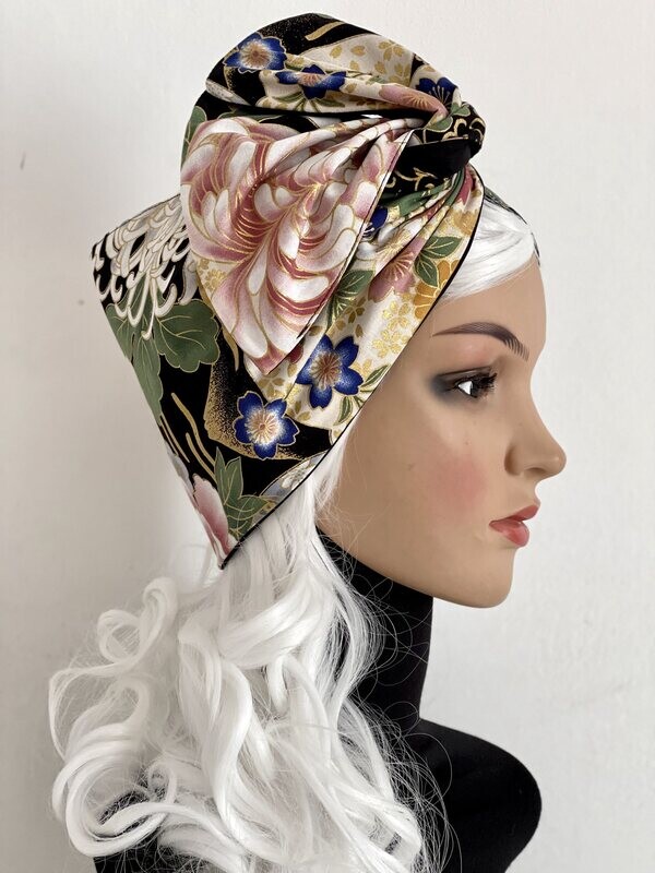 REVERSIBLE AND MODELLABLE TURBAN HEADBAND