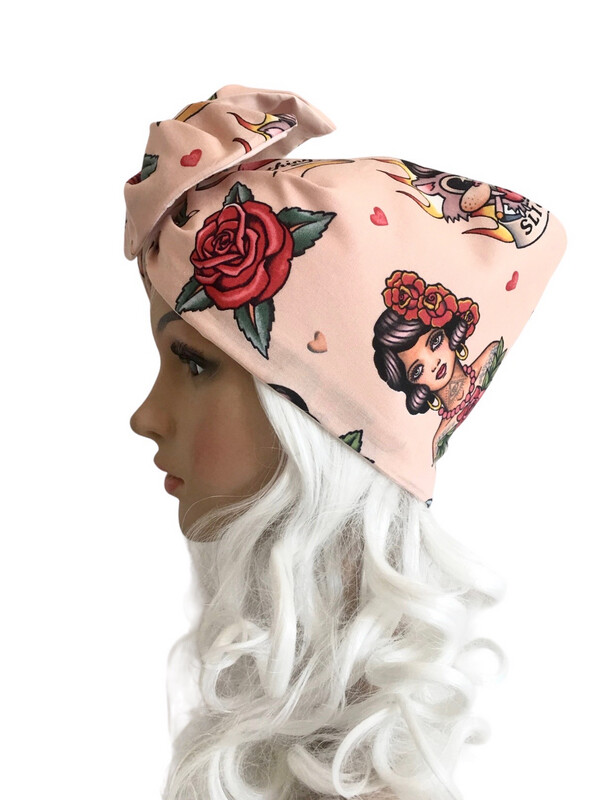 REVERSIBLE AND MODELLABLE TURBAN HEADBAND