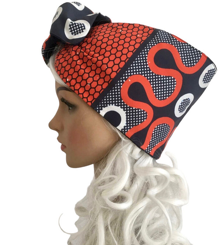 REVERSIBLE AND MODELLABLE TURBAN HEADBAND