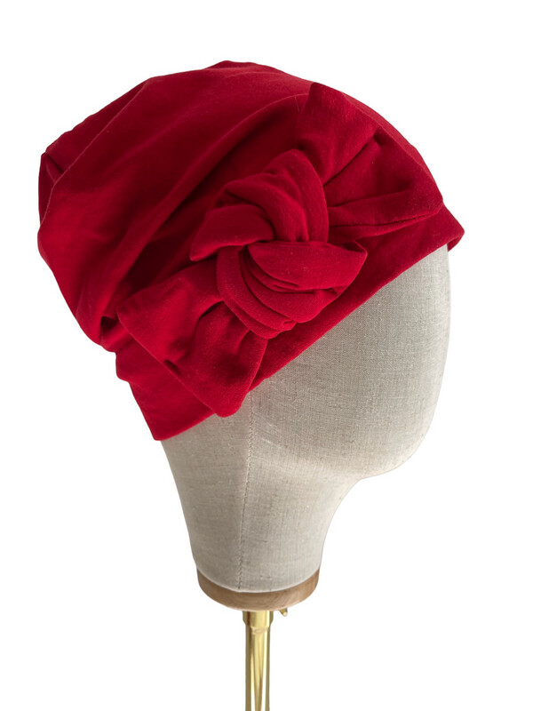 HAT WITH SIDE BOW