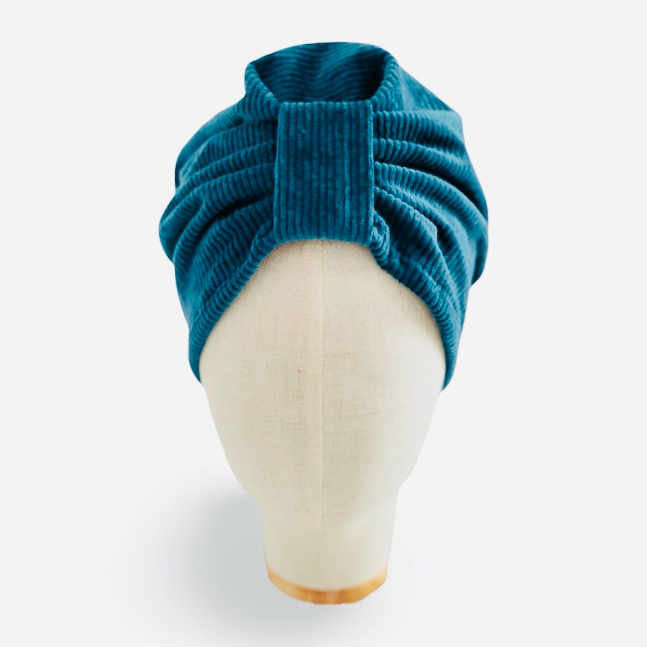 CAPPELLO A TURBANTE ELASTICIZZATO VELLUTO A COSTE