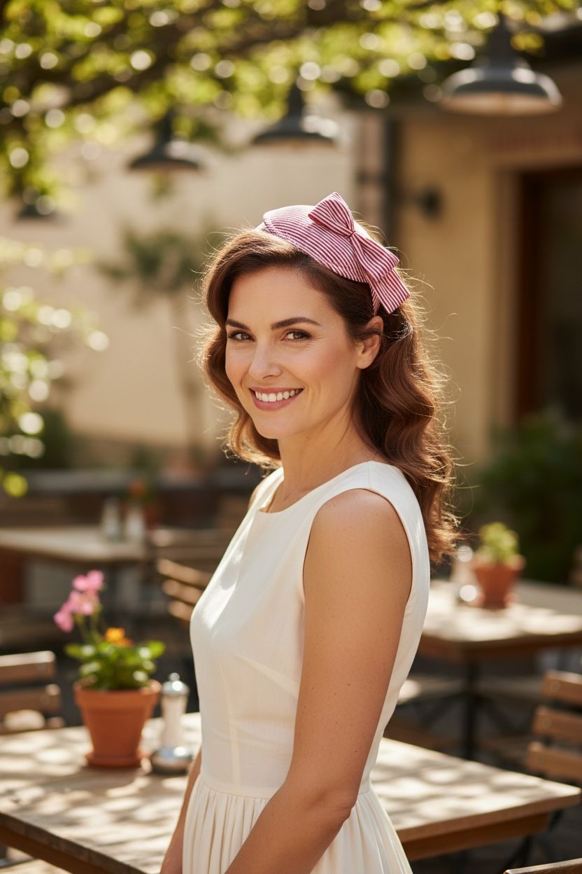 Cerchietto-fascinator 