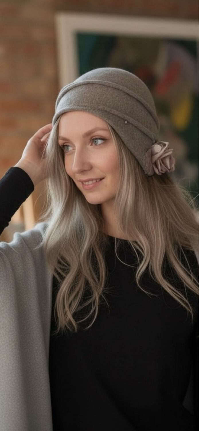 CASQUETTE in pure merino wool