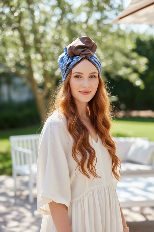 FASCIA TURBANTE DOUBLE-FACE 